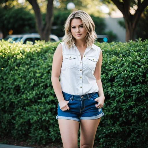 Casual Summer Cosplay of Allie Haze