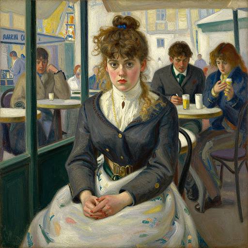 Ilya Repin's Controversial Parisian Café