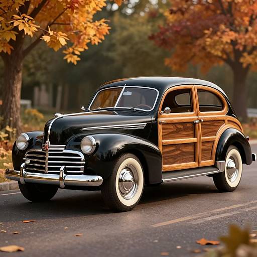 Vintage 1947 Pontiac Woody Render