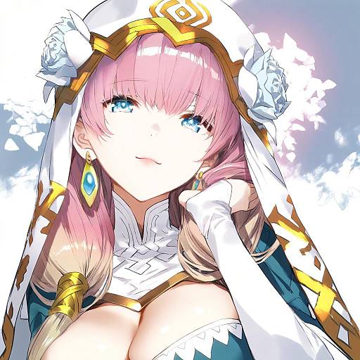 Illustration of Gunnthra (fire emblem), fire emblem in the style of Yuugen