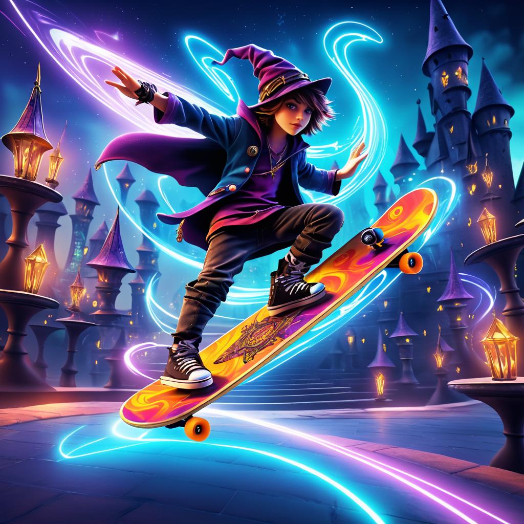 Magical Skateboarding Adventures Unleashed