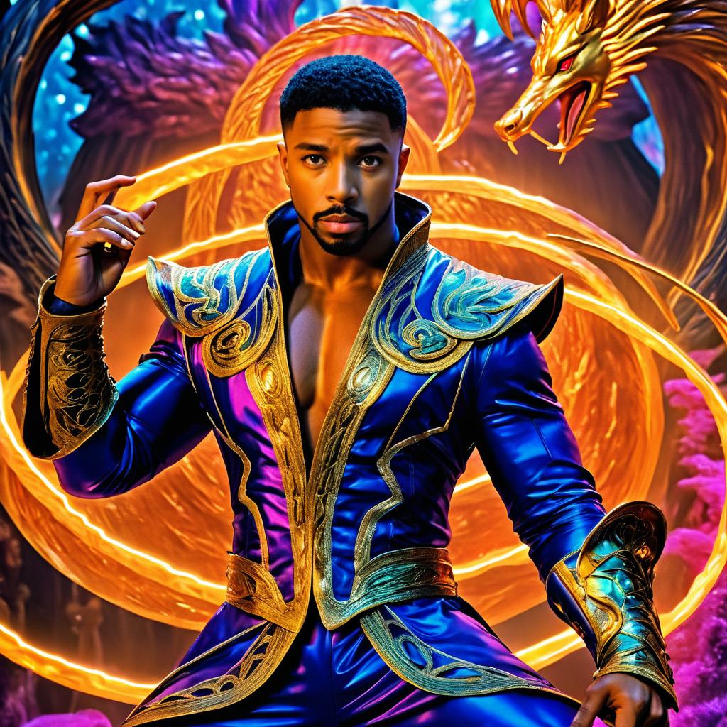 Michael B. Jordan as Mythical Beast Tamer