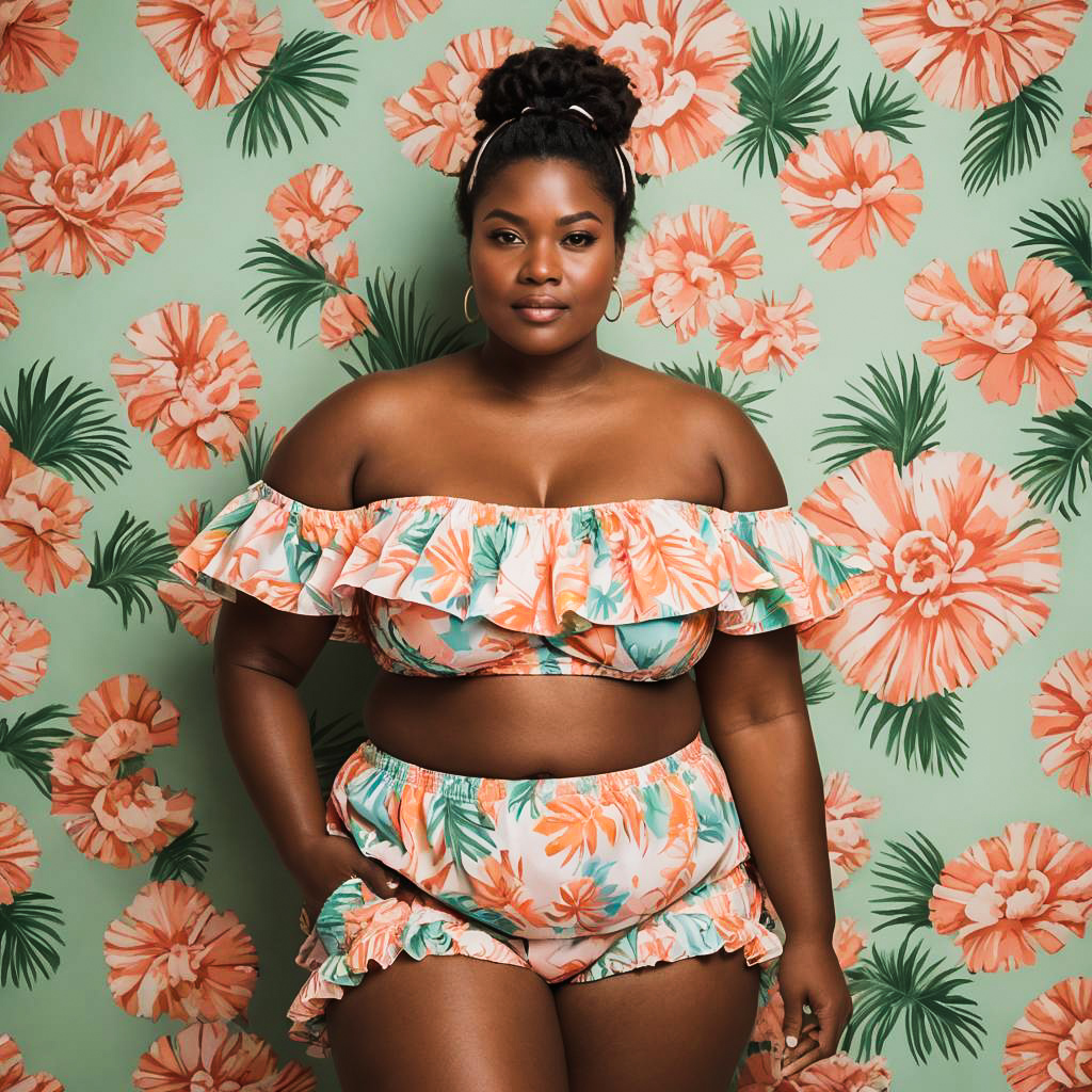 Dreamy Summer Plus-Size Photoshoot Vibes