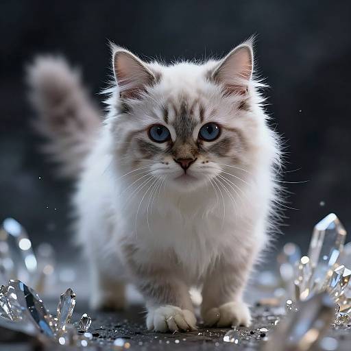 Intricate Angora Cat Fantasy Portrait