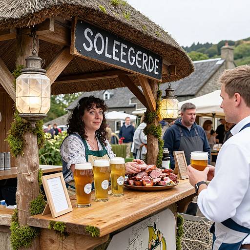 Scottish Village Market with Cider Bar