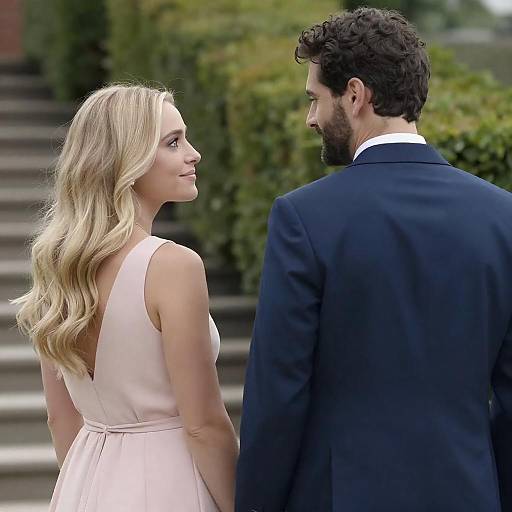 Romantic Outdoor Couple Portrait