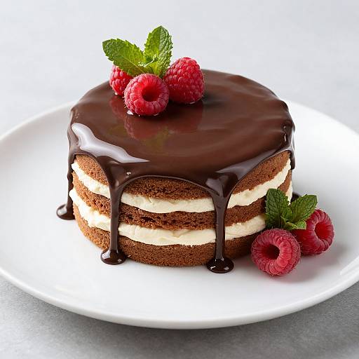 Decadent Chocolate Ganache Dripping Cake