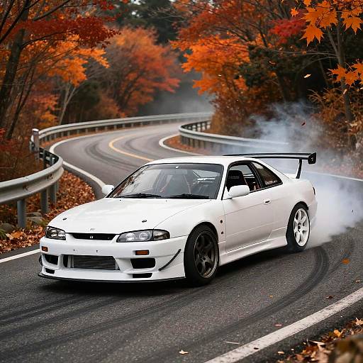 Takumi Fujiwara Drifts Through Autumn