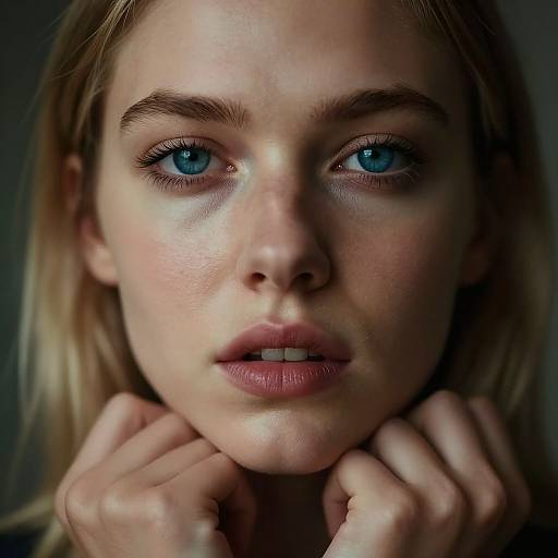 Detailed Realistic Portrait of a Girl