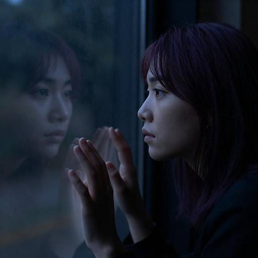 Intense Gaze of a Nighttime Seer