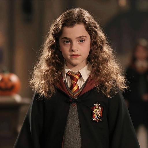 Hermione Halloween Costume Portrait