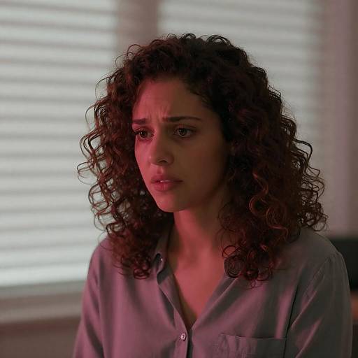 Stylish Portrait with Dramatic Lighting