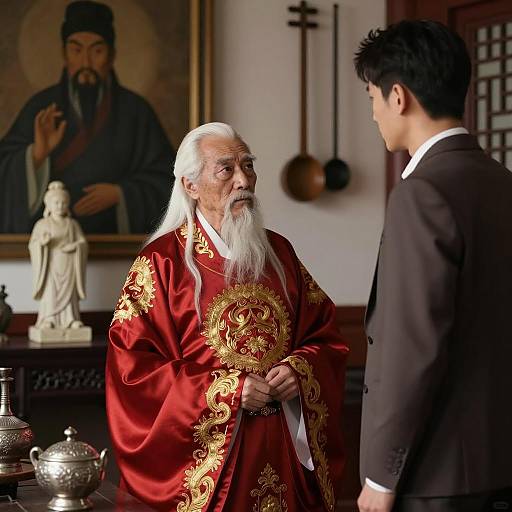 Intense Encounter Between Generations