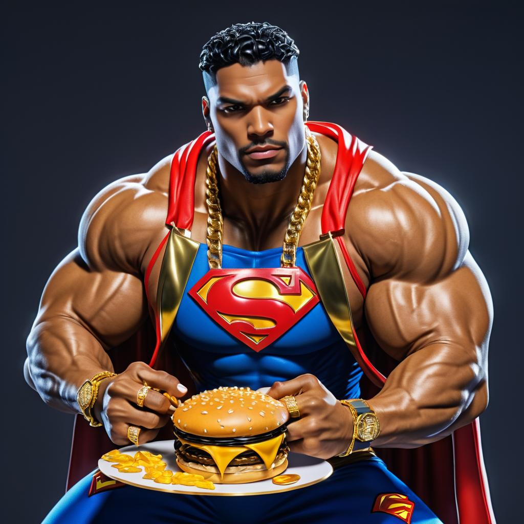 Superhero Hip-Hop Vibes: Burger Time