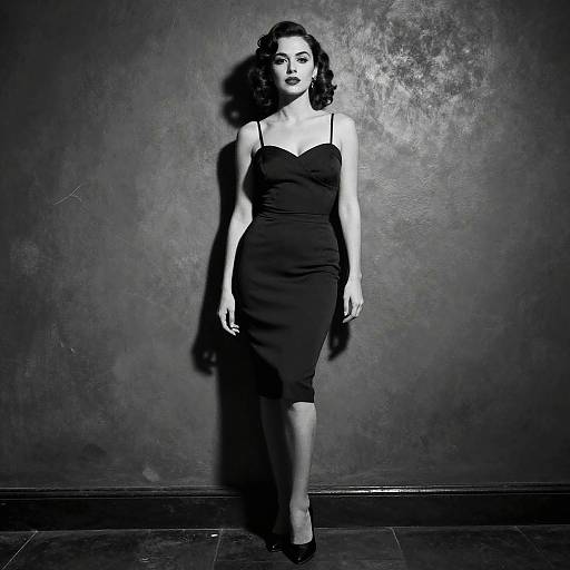 Ana de Armas Vintage Film Noir Star