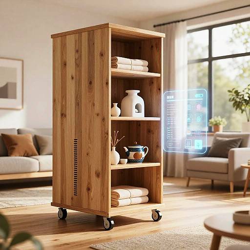 AI Assembled Cozy Home Interior