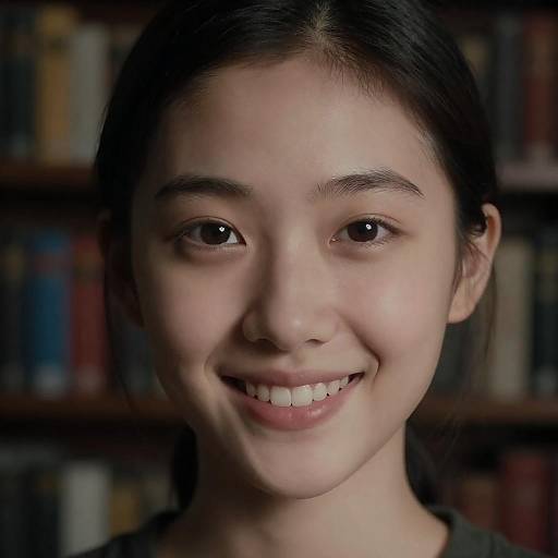 CyberGirl V4 Cinematic Close-Up Portrait