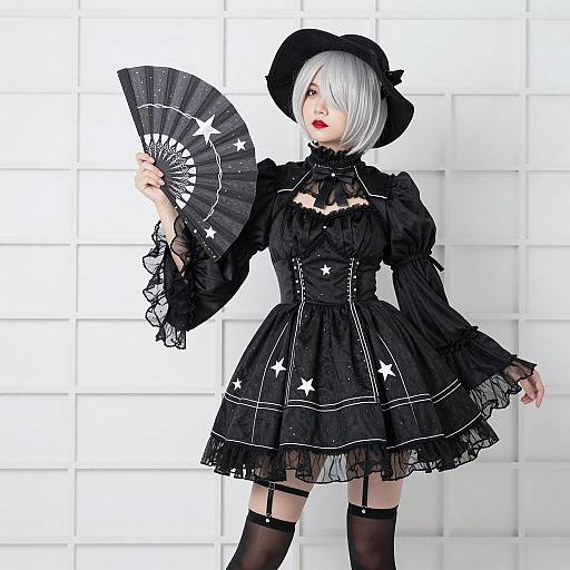Gothic Lolita Fashion Portrait
