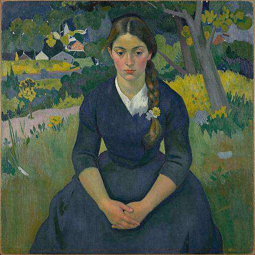 Paul Gauguin Young Breton Woman
