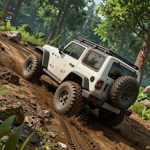 BeamNG Off-Road Muddy Adventure