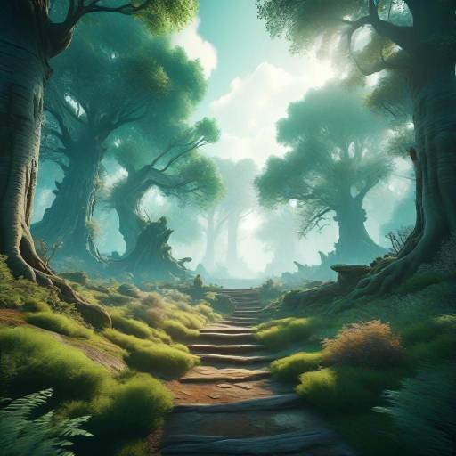 Enchanting Forest Grove Concept Render