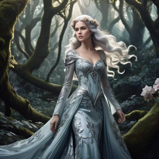Ethereal Elves in Mystical Forests Ethereal Elves in Mystical Forests