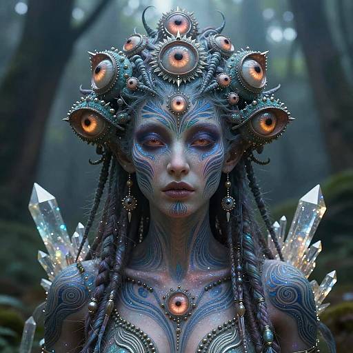 Mystical Multi-Eyed Luminescent Entity