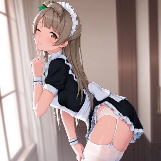 Charming Maid with Thigh Highs