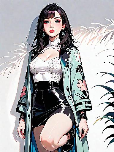 Modern Edgy Fashion Photography of Woman