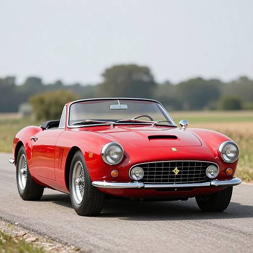 Shiny 1956 Ferrari 250 GT Berlinetta