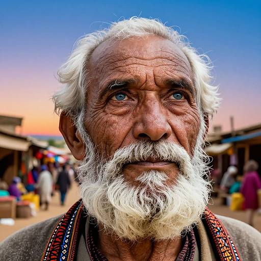 Hyperrealistic Portrait of Senior Anthropologist