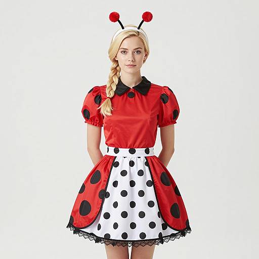 Colorful Ladybug Costume Photography