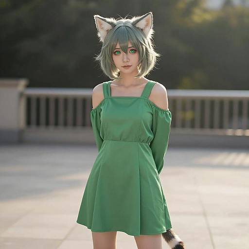 Lifestyle costume photo of Mon3tr (arknights). Cosplay clothes