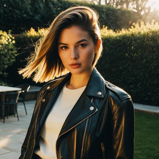 Chic Shadow Fade in Golden Hour