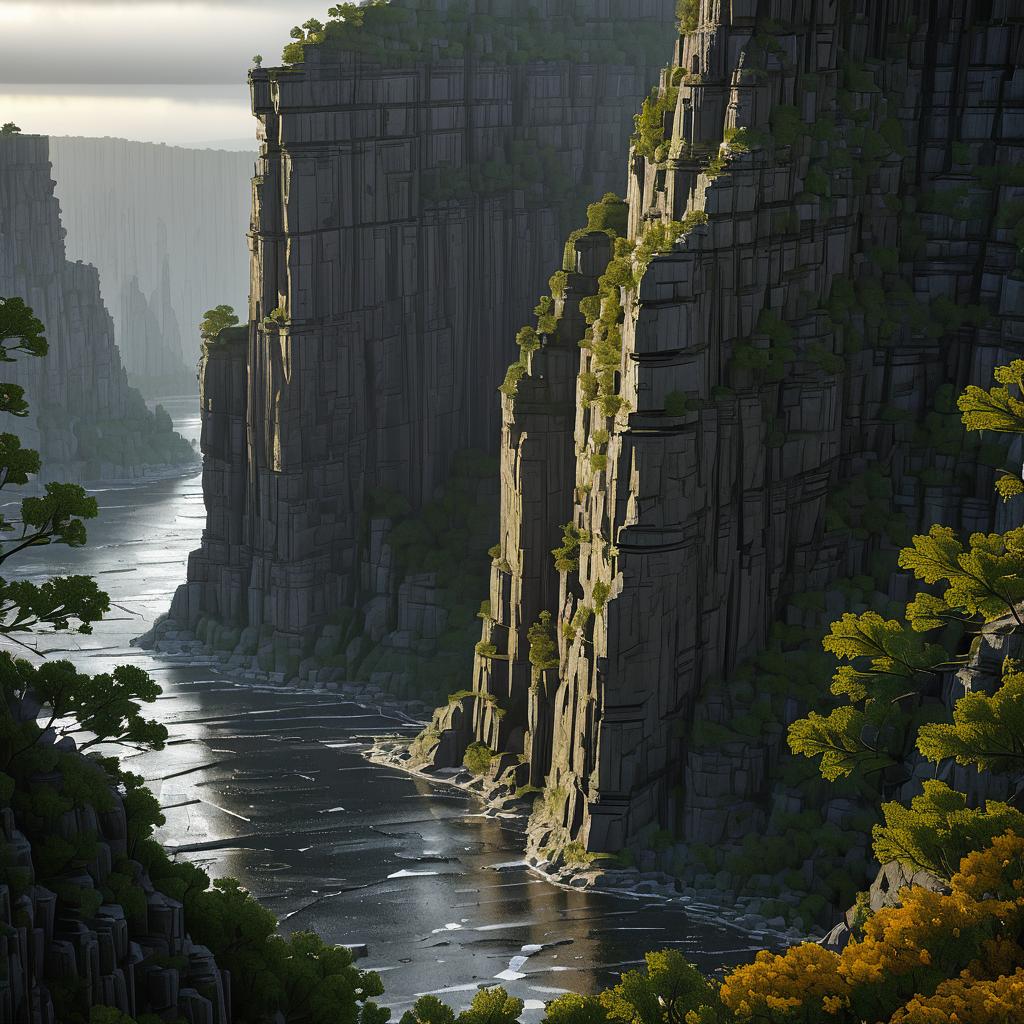 Rugged Cliffs and Dynamic 3D Structure