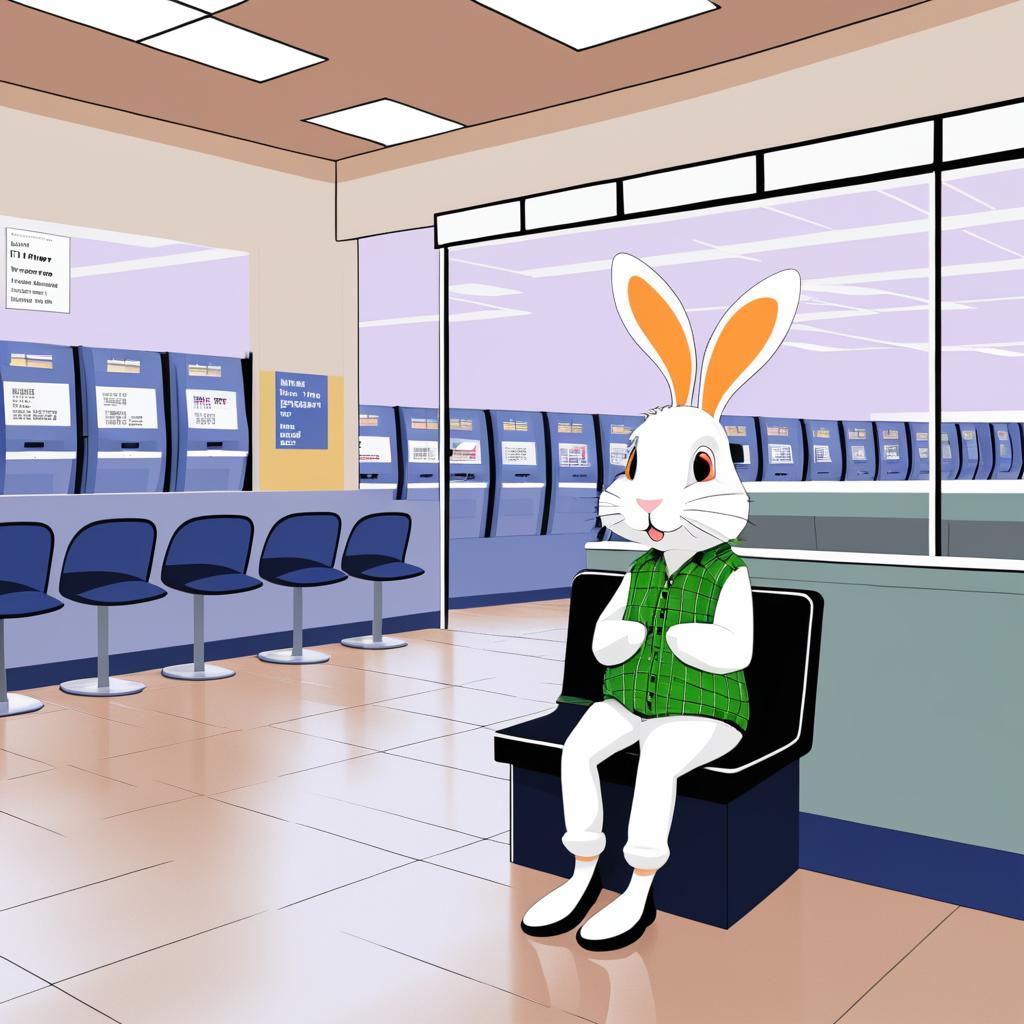 Nervous Rabbit at the DMV Scene