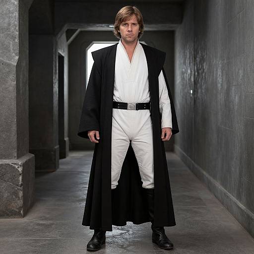 Luke Skywalker Jedi Costume Portrait