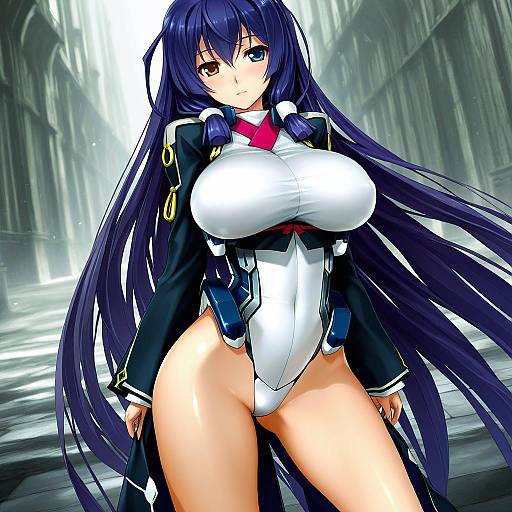 Illustration of Asama tomo, kyoukaisenjou no horizon in the style of Redjuice