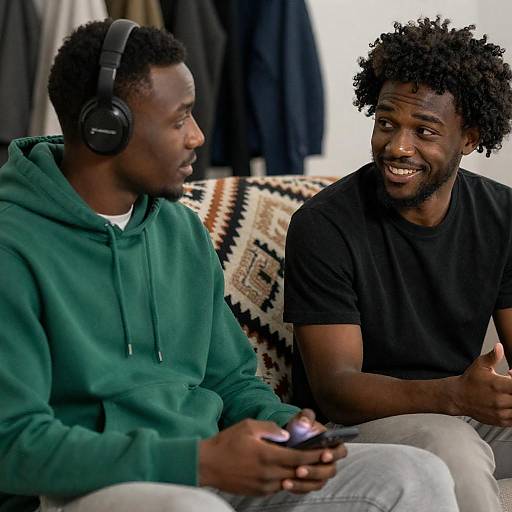 Casual Conversation Between Friends