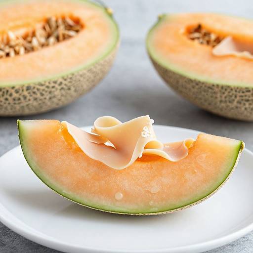 Cantaloupe and Prosciutto Paleo Snack
