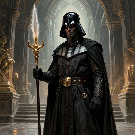 Darth Bane in Ancient Sith Cathedral
