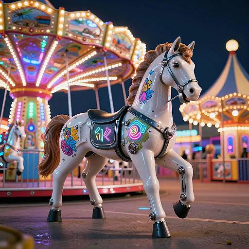 Hyper-Realistic Augmented Reality Carnival