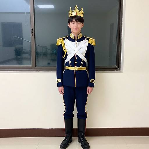 Happy Prince in Military Uniform