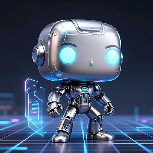 Futuristic Sci-Fi Robot Funko Pop