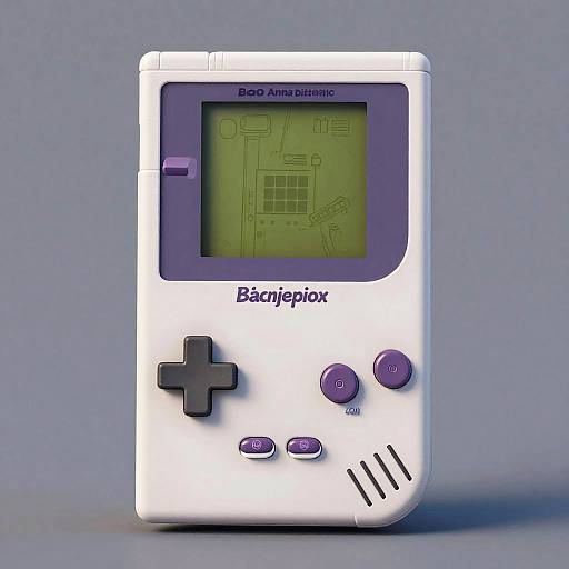 Photograph of a vintage white 