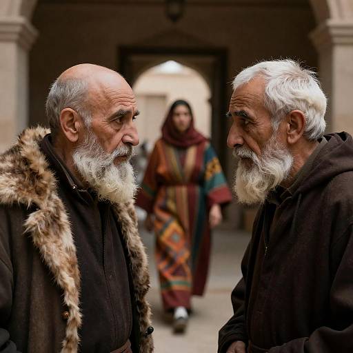 Elderly Companions in a Dark Room