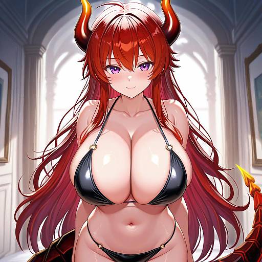 Illustration of Dola (nijisanji), nijisanji in the style of Akabane (zebrasmise)