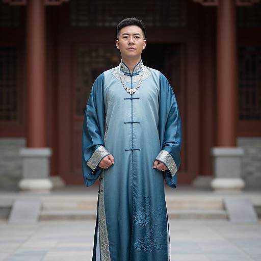 Man in Traditional Chinese Costume