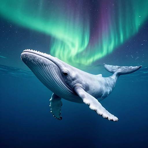 Surreal Underwater Whale Dreamscape