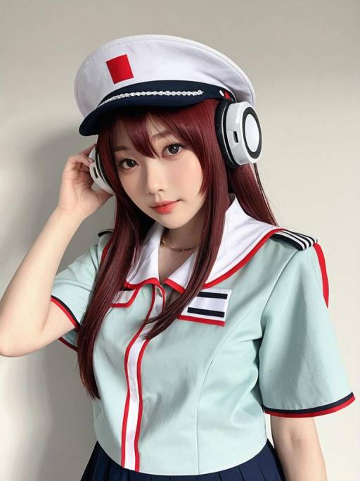 Cosplayer Wearing The Speaker Costume